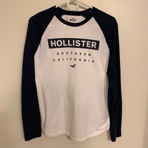 Hollister Two Tone Long Sleeve Shirt